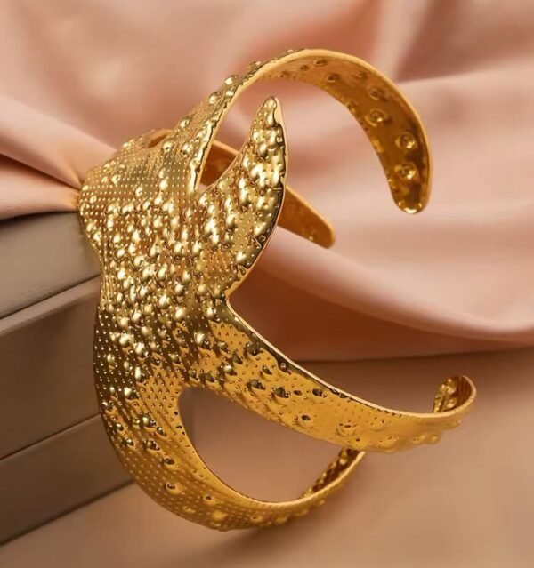 Classic Waterproof Gold Plated Stainless Steel Bracelet - Image 3