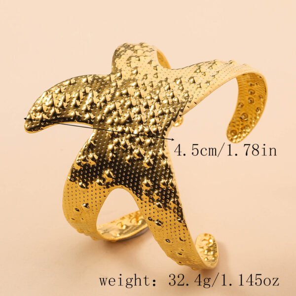 Classic Waterproof Gold Plated Stainless Steel Bracelet