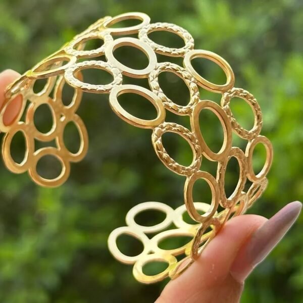 Durable-Gold-Plated-Stainless-Steel-Waterproof-Bracelet